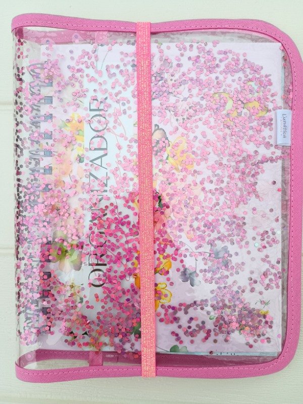 Producto - Organizador A5 Holográfico Rosa Dior