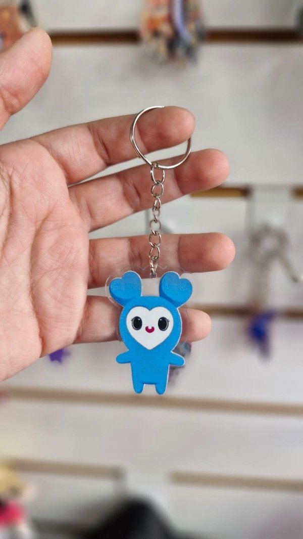 Producto - TWICE - LLAVERO ACRÍLICO LOVELY NAVELY (NAYEON'S) CELESTE