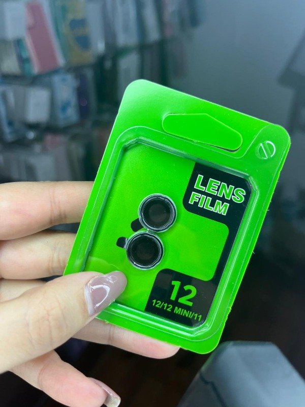 Producto - Iph 11 / 12 / 12 mini protector de camara negro liso