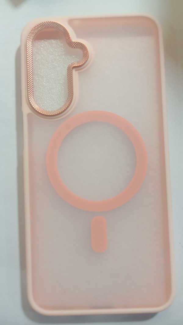 Producto - Funda Rosa Translúcido XAEA Espacio con MagSafe para Samsung A17