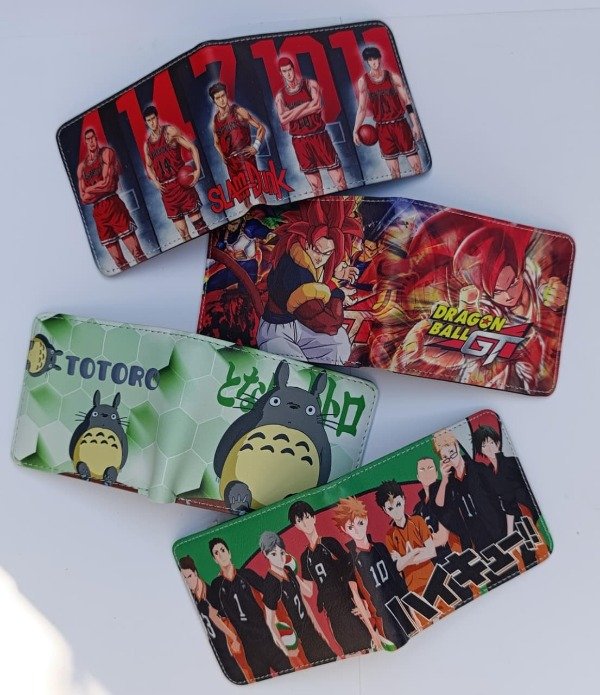 Producto - Billeteras de Slam Dunk- Dragon Ball - Haikyu- Ghibli  - Ingrese para elegir