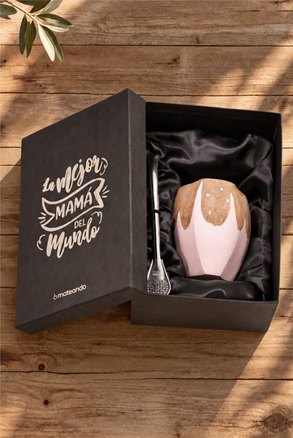 Producto - BOX MAMÁ 3 - MATE RANCHERO ROSA
