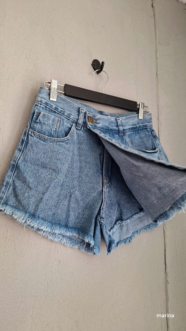 Producto - Short pollera azul - 1