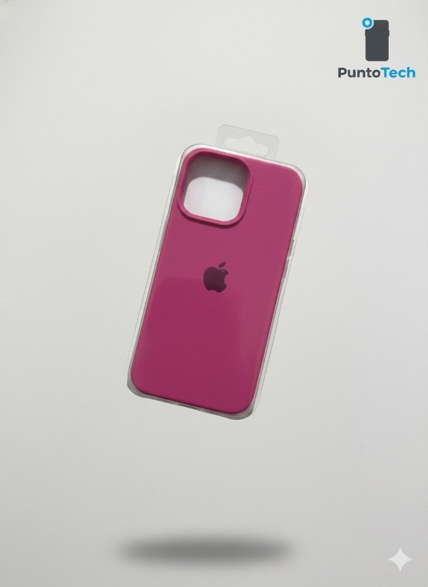 Producto - Silicon case iPhone 13 Pro fuscsia