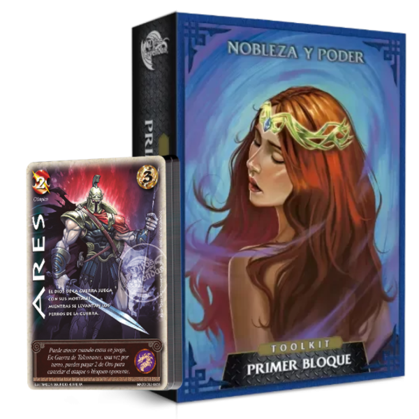 Producto - Starter Pack 1 Jugador / Mazo Olímpico + Soporte Competitivo