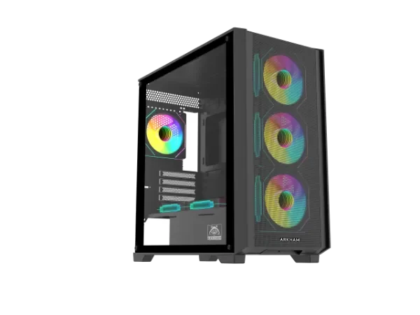 Producto - Gabinete ARKHAM PYGMA 6 FAN ARGB E-ATX