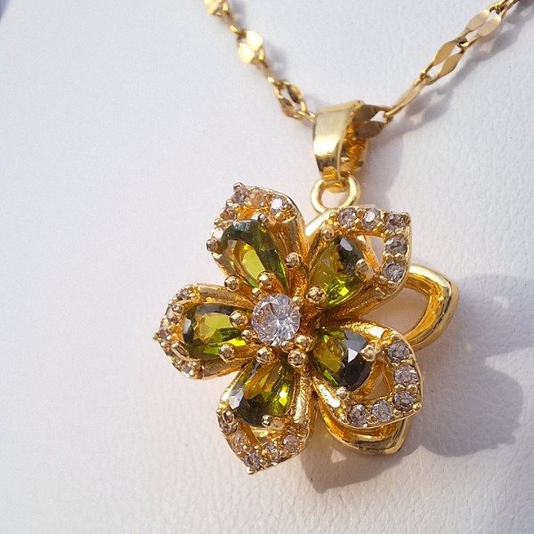 Producto - Flower Mossy green (giratorio) - 2
