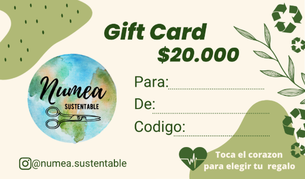 Producto - Gift Card x20