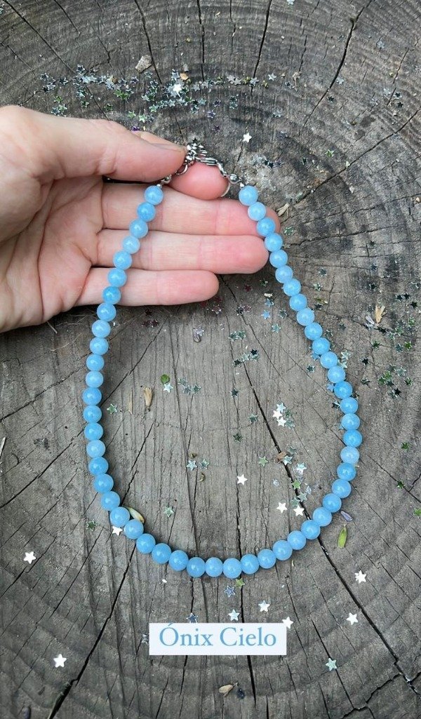 Producto - Collar ONIX CIELO