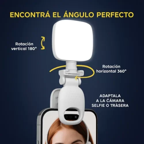 Producto - Luz de selfie clip Ringo