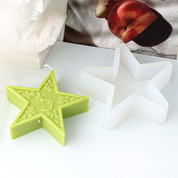 Producto - Molde de silicona estrella deco