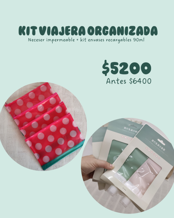 Producto - KIT VIAJERA ORGANIZADA