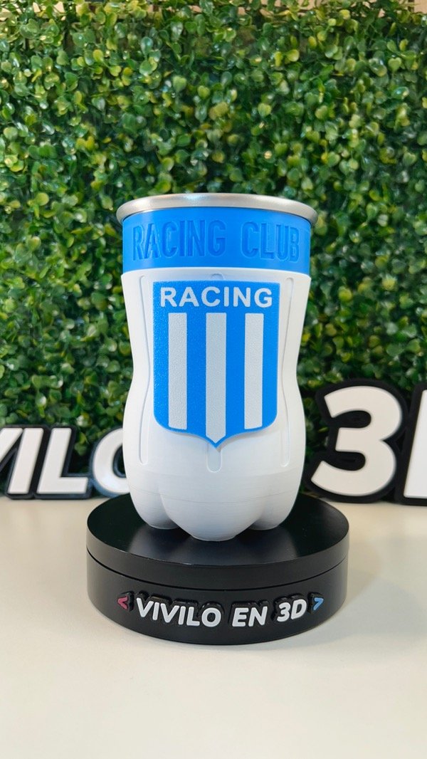 Producto - JARRA BOTELLA CORTADA 500ML RACING CLUB