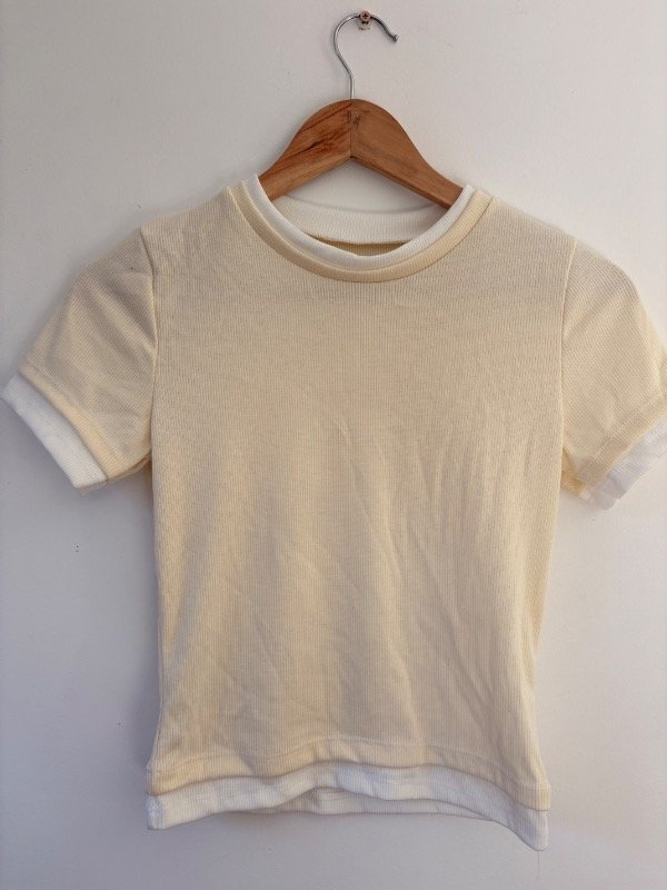 Producto - Remera Pame crema