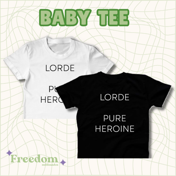 Producto - Baby tee Pure Heroine
