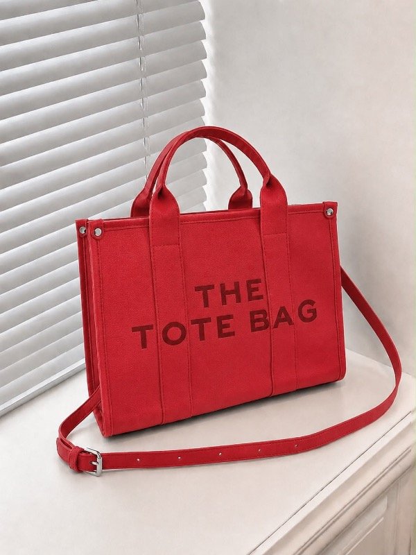 Producto - TOTE BAG MEDIANA PREMIUM - ROJO