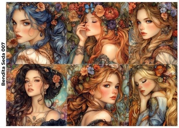 Producto - Bendita Seda 007 Rostros 2 XL