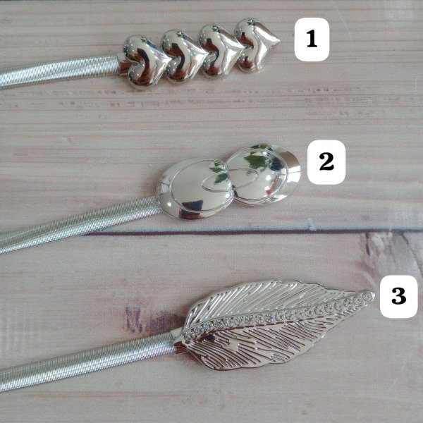 Producto - 46 - CINTOS METALICOS PLATEADOS