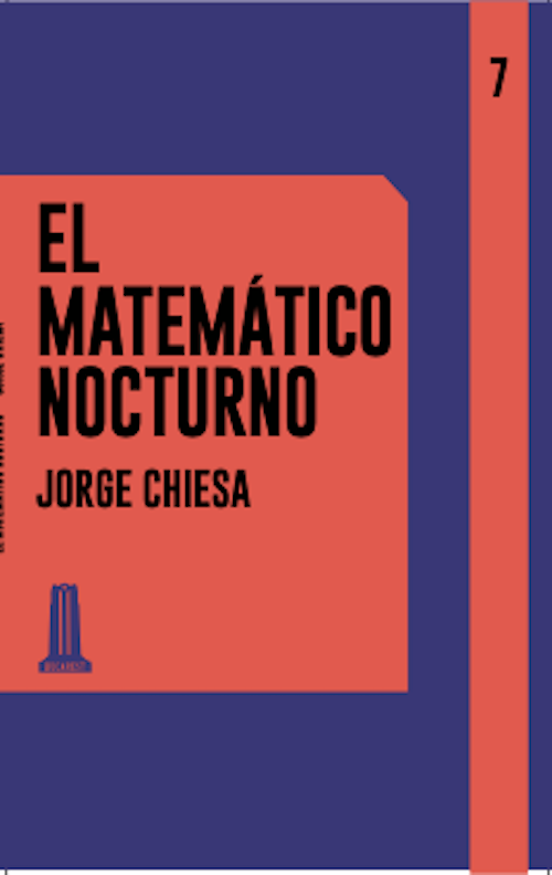 Producto - El matemático nocturno, novela de Jorge Chiesa