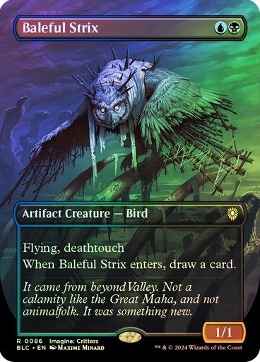Producto - Baleful Strix (Borderless Foil)