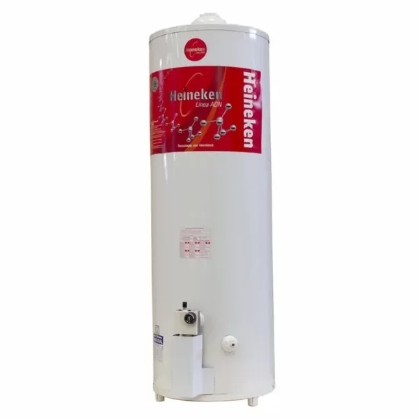 Producto - Termotanque a gas HEINEKEN 120 lts conexion superior 5 años gtia