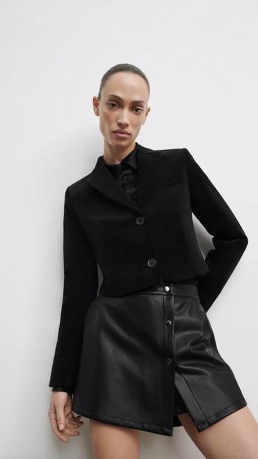 Producto - Skort Zara efecto piel