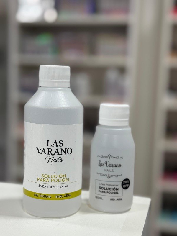 Producto - Solución para polygel - Las Varano