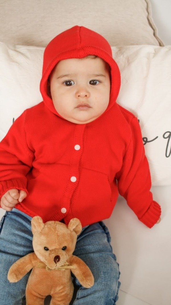 Producto - Campera ella Little girls roja