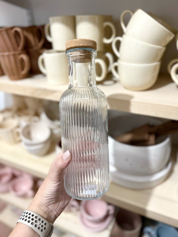 Producto - Botella de Vidrio Transparente