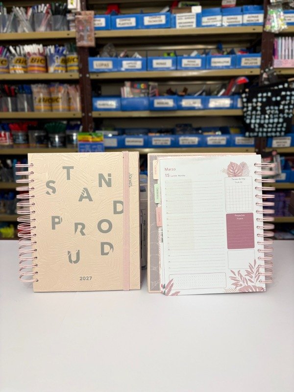 Producto - Agenda Diaria c/espiral R8 18x23cm - Premiun Proud - "Talbot" - 0