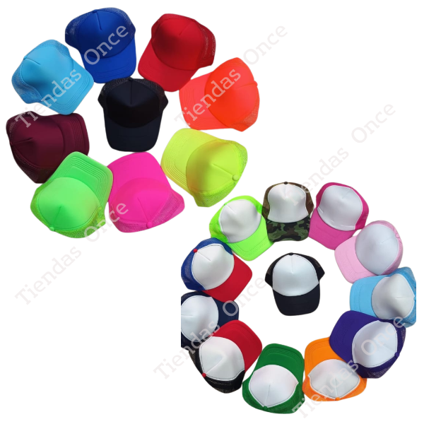 Producto - Gorras ideales para sublimación - Por docena