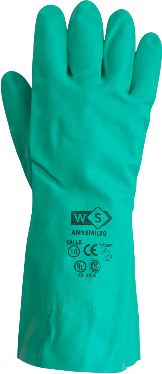 Producto - Guante Acrilo nitrilo pesado - AN15MIL WS