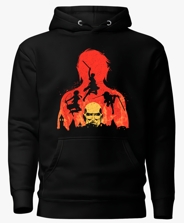 Producto - Buzo Canguro Attack On Titan Anime M5