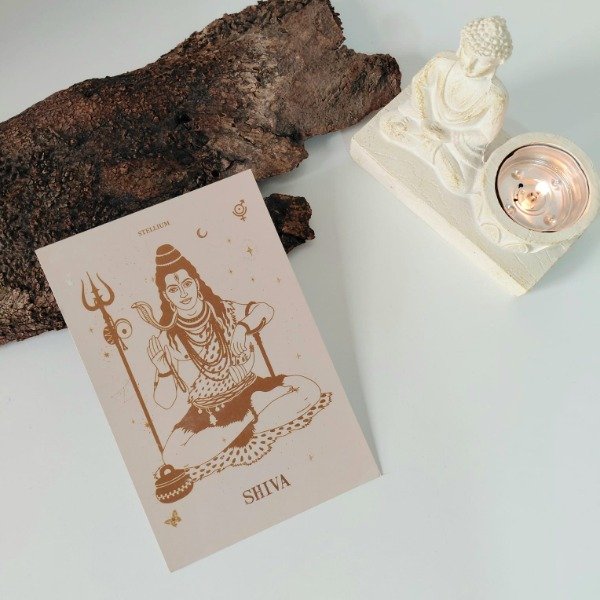 Producto - Tarjeta Deidad Shiva