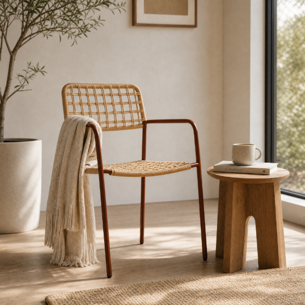 Producto - Silla MANDARIN - Terracota - 2