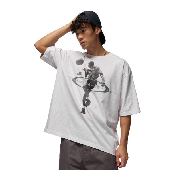 Producto - Jordan Brooklyn 2Air Reissue Short Sleeve Crew Blanca