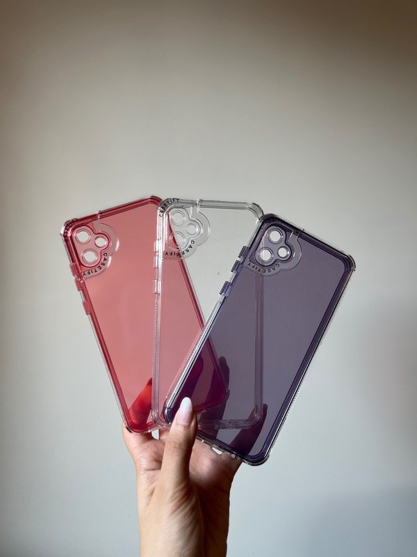 Producto - Cases space doble material colores lisos iPhone y Samsung - 4