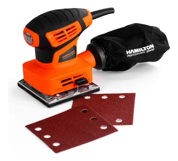 Producto - Lijadora Orbital Eléctrica De Palma Hamilton 240w Prof Mod HLO001