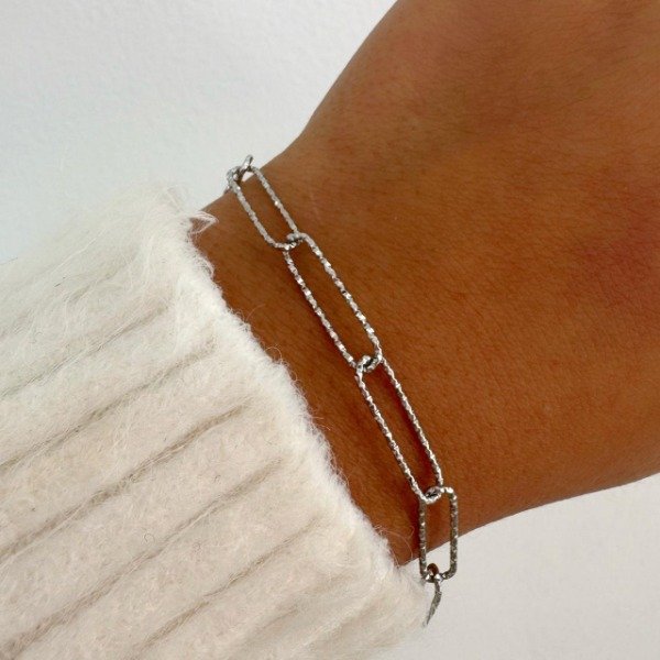 Producto - PULSERA ACERO LINK GUIRNALDA