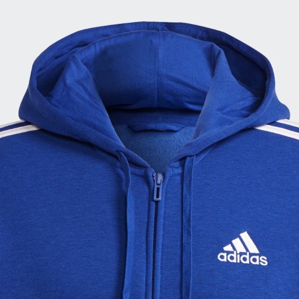 Producto - Buzo con Capucha Essentials Fleece 3 Tiras Cierre Frontal Adidas