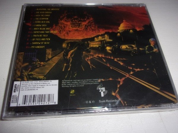 Producto - CD MEGADETH THE SYSTEM HAS FAILED  NUEVO BRAZIL 31A - 1