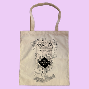 Producto - Tote Bag con Bolsillo - Peliculas - Harry Potter - The Marauder's Map