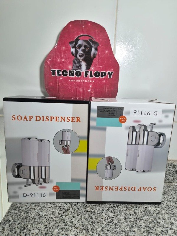 Producto - Dispenser de jabon liquido doble