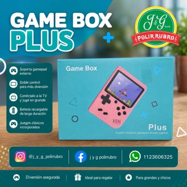 Producto - CONSOLA GAME BOX