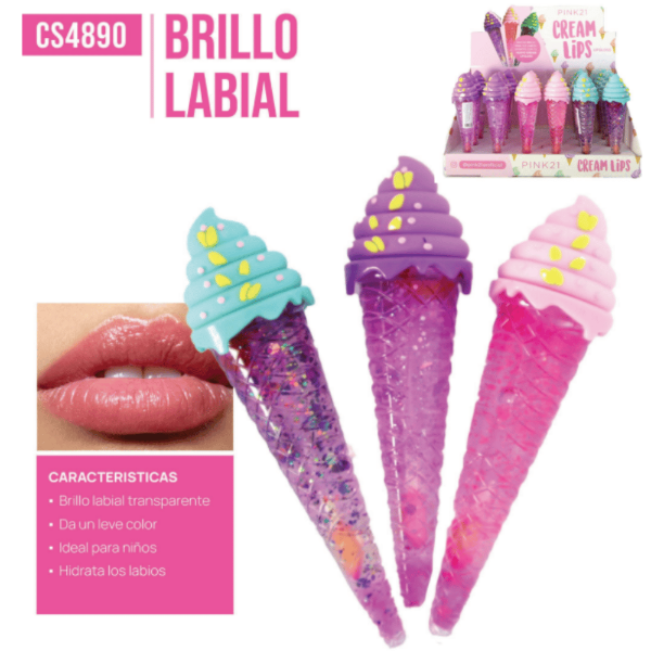 Producto - heladito gloss pink 21
