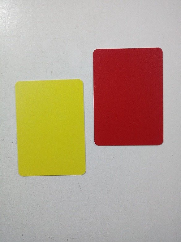 Producto - Tarjetas árbitro lisas