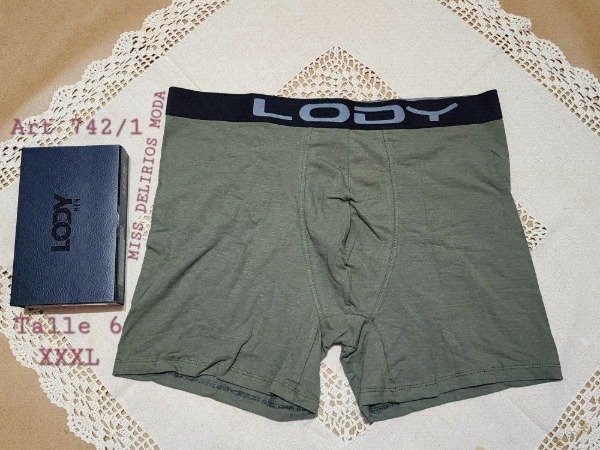 Producto - Boxer de Hombre Lody 742 Talle 6 XXXL Verde