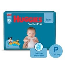 Producto - HUGGIES PROTECT PLUS TALLE P X 50