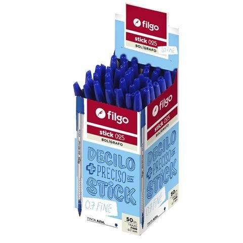 Producto - BOLIGRAFO 0.7MM STICK 025/026 FINE CAJA X50 FILGO