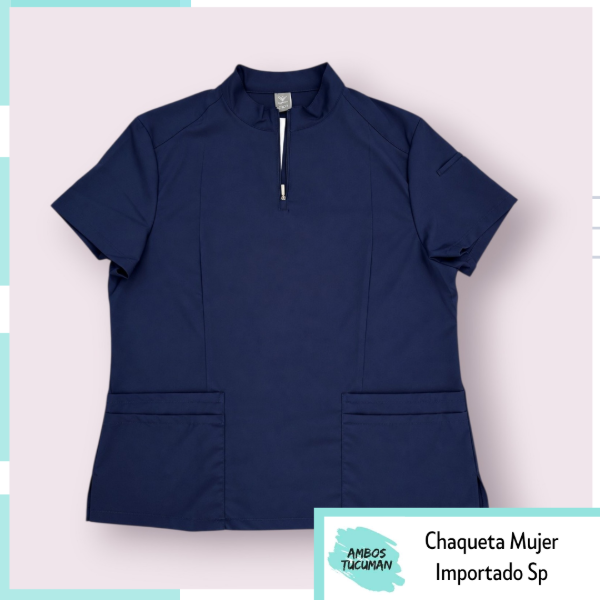 Producto - Chaqueta Importada Con Cierre (Azul - Mao)